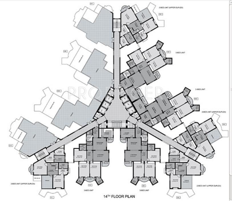 Images for Cluster Plan of Unitech Ivory Tower