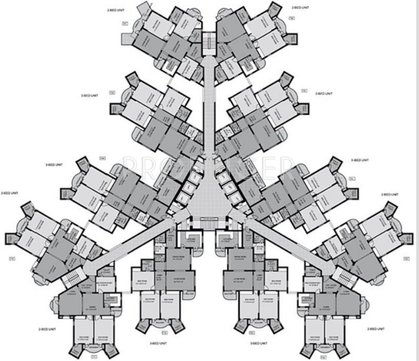Images for Cluster Plan of Unitech Ivory Tower