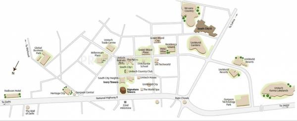 Images for Location Plan of Unitech Ivory Tower Images for Location Plan of Unitech Ivory Tower