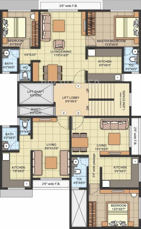 Images for Cluster Plan of Swaraj Lagoona