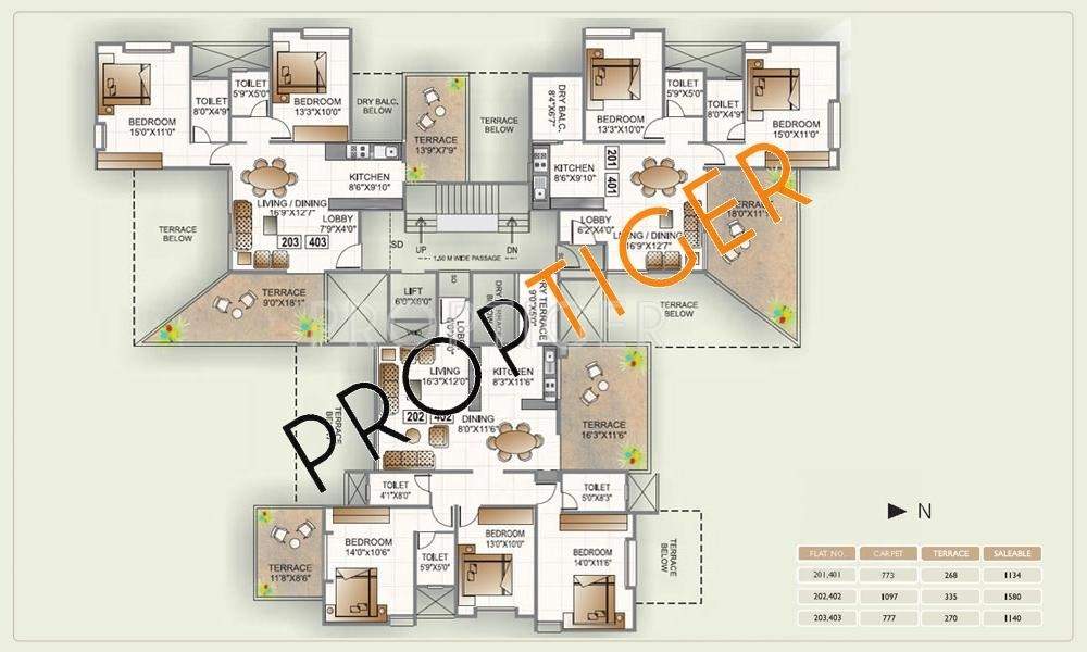 Images for Cluster Plan of Alliance Builders Belair