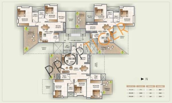 Images for Cluster Plan of Alliance Builders Belair