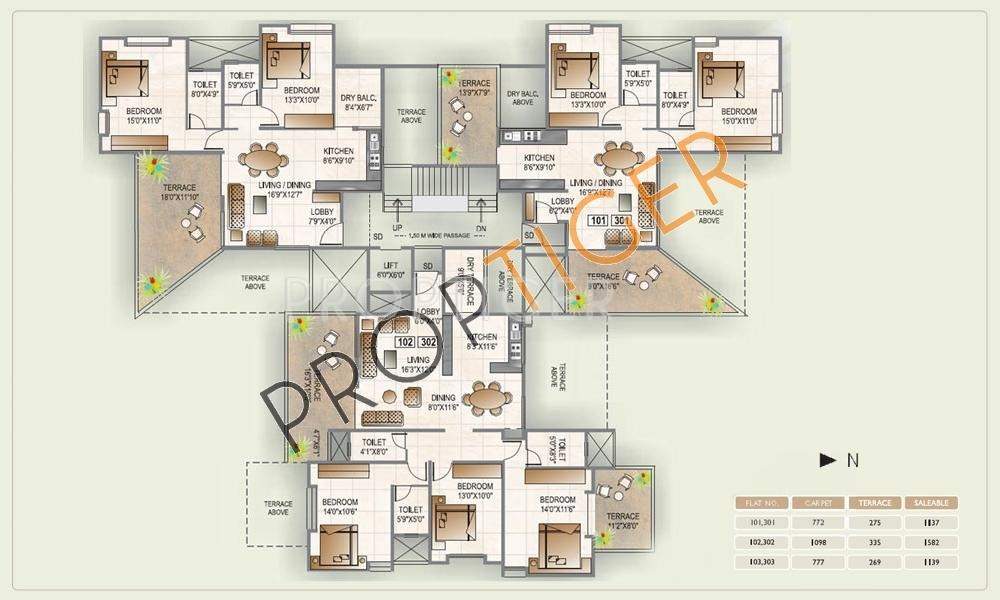 Images for Cluster Plan of Alliance Builders Belair