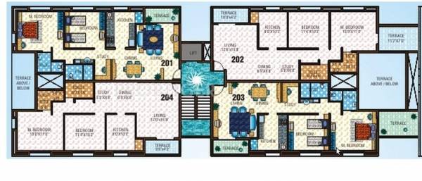 Images for Cluster Plan of Yugal Constructions Willed Ways