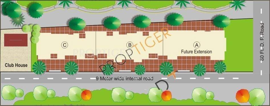  crystal garden Images for Master Plan of Paranjape Crystal Garden