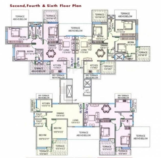Images for Cluster Plan of Sai Dutt Associates Sai Datt Residency
