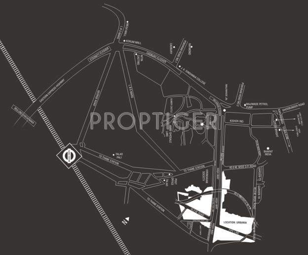 Images for Location Plan of Rustomjee Urbania Astraea