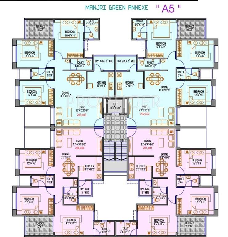  manjari greens annexe Images for Cluster Plan of Magnus Manjri Greens Annexe