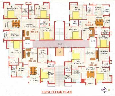 Images for Cluster Plan of Rajparis Raj Castle