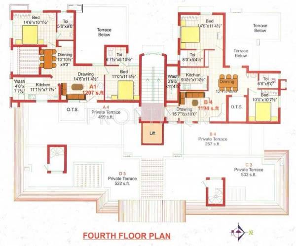 Images for Cluster Plan of Rajparis Raj Castle