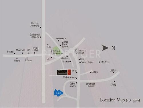  windsor Images for Location Plan of Aditya Windsor