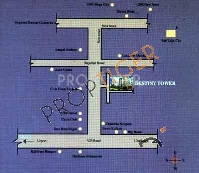 Images for Location Plan of Reputed Builder Destiny Tower