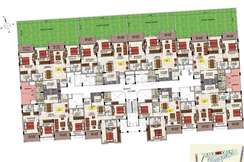  harmony Images for Cluster Plan of Keerthi Harmony