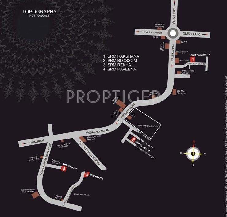 Images for Location Plan of SRM Builders SRM Blossom