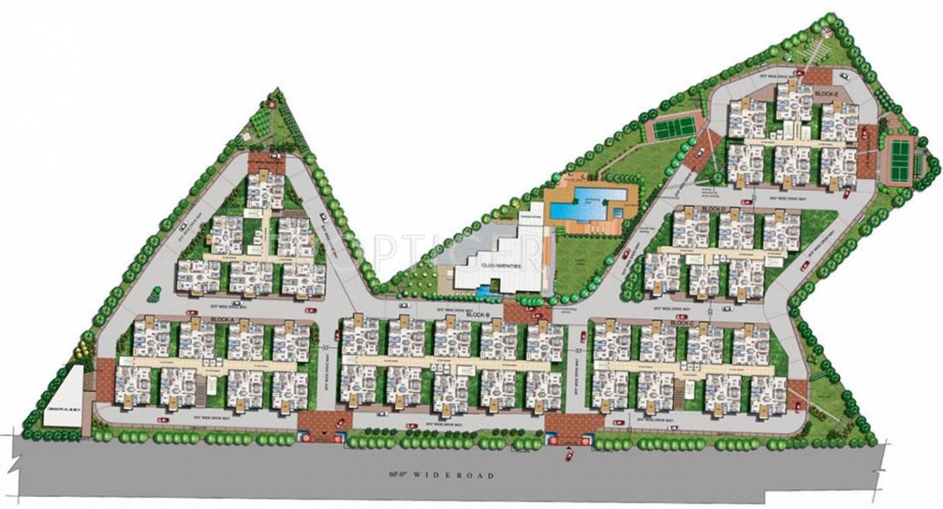 Images for Layout Plan of Vertex Homes Sadguru Krupa