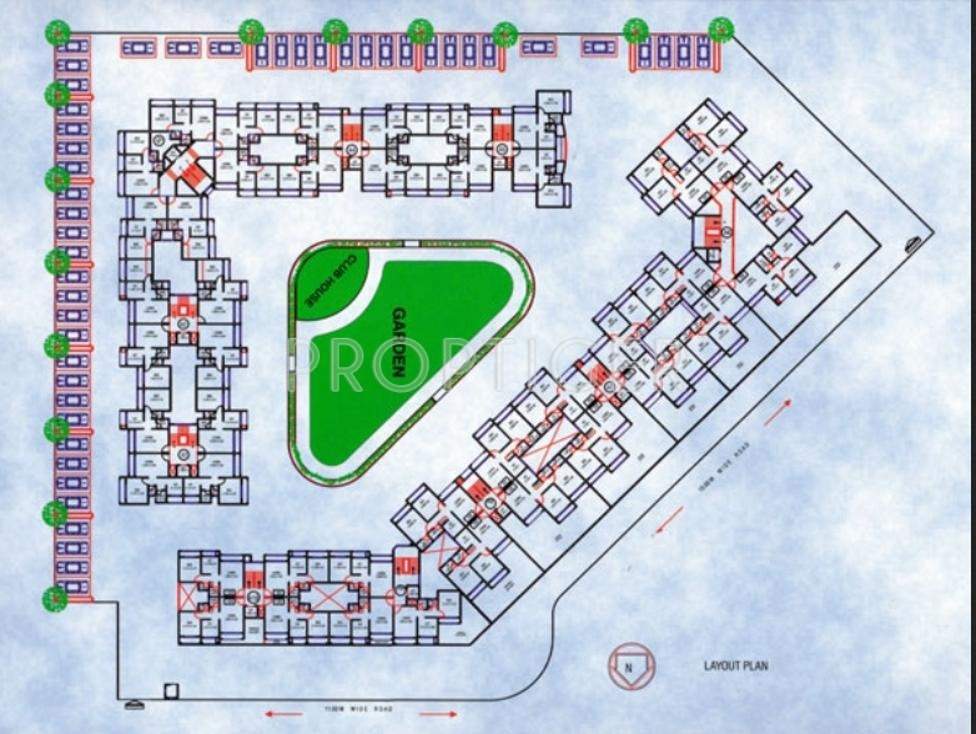  woods Images for Layout Plan of Bhumiraj Woods