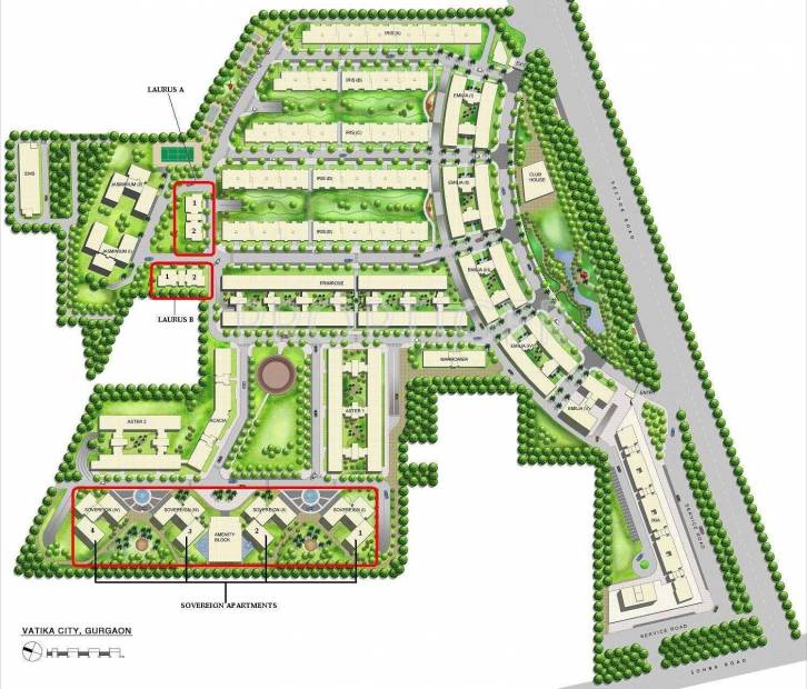 Images for Site Plan of Vatika City