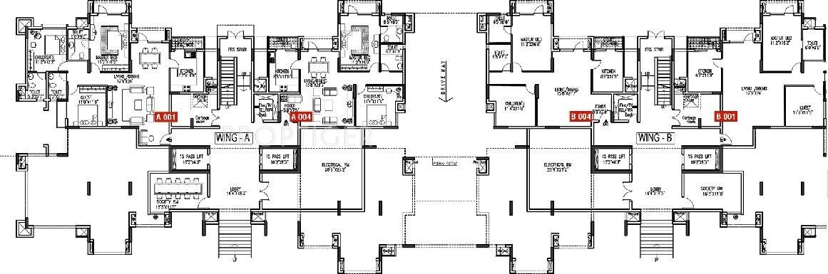 Images for Cluster Plan of Godrej Woodsman Estate