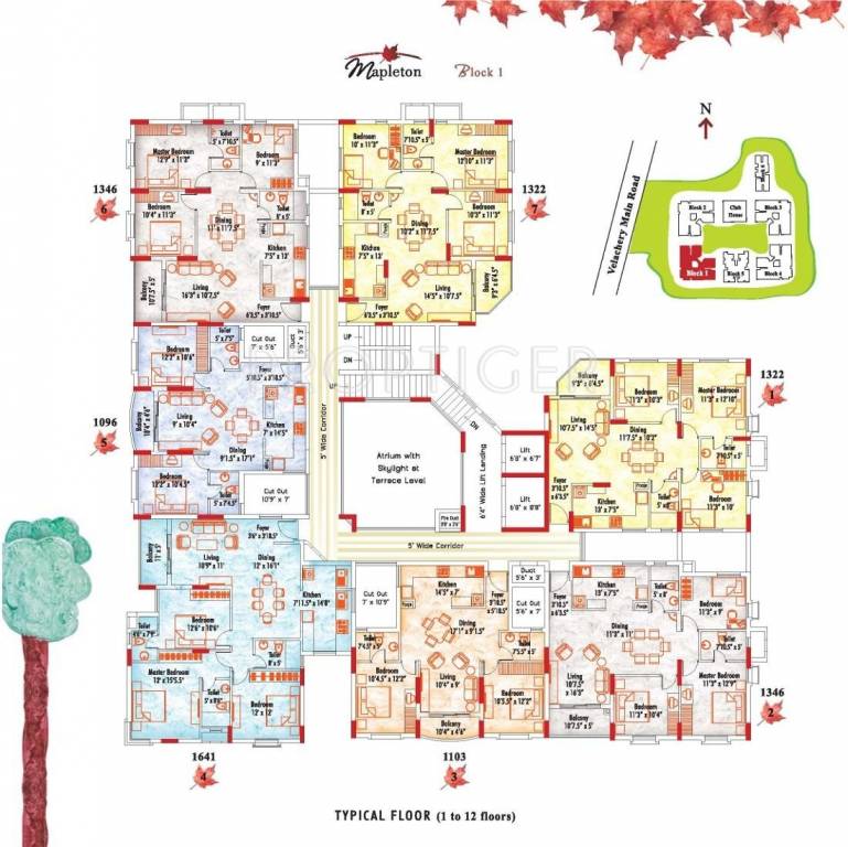 Images for Cluster Plan of Appaswamy Mapleton