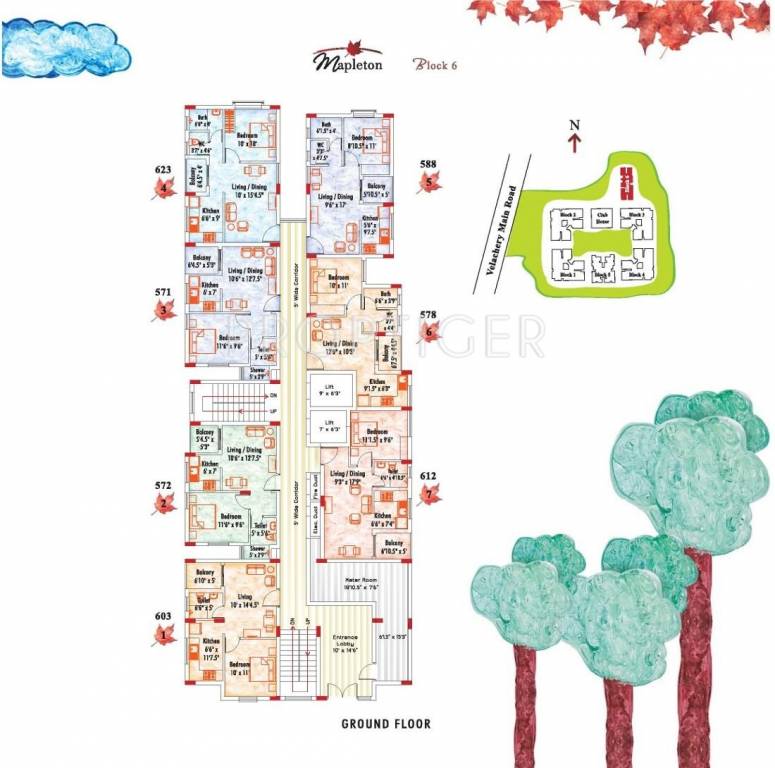 Images for Cluster Plan of Appaswamy Mapleton