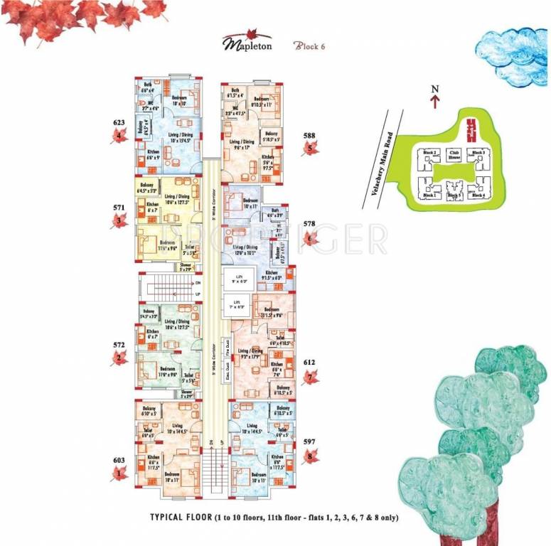 Images for Cluster Plan of Appaswamy Mapleton