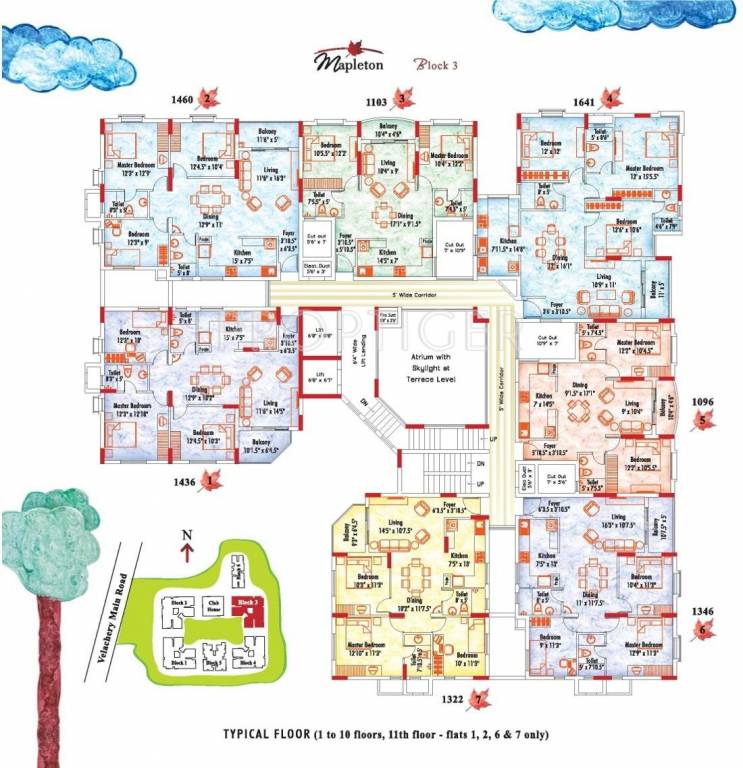 Images for Cluster Plan of Appaswamy Mapleton