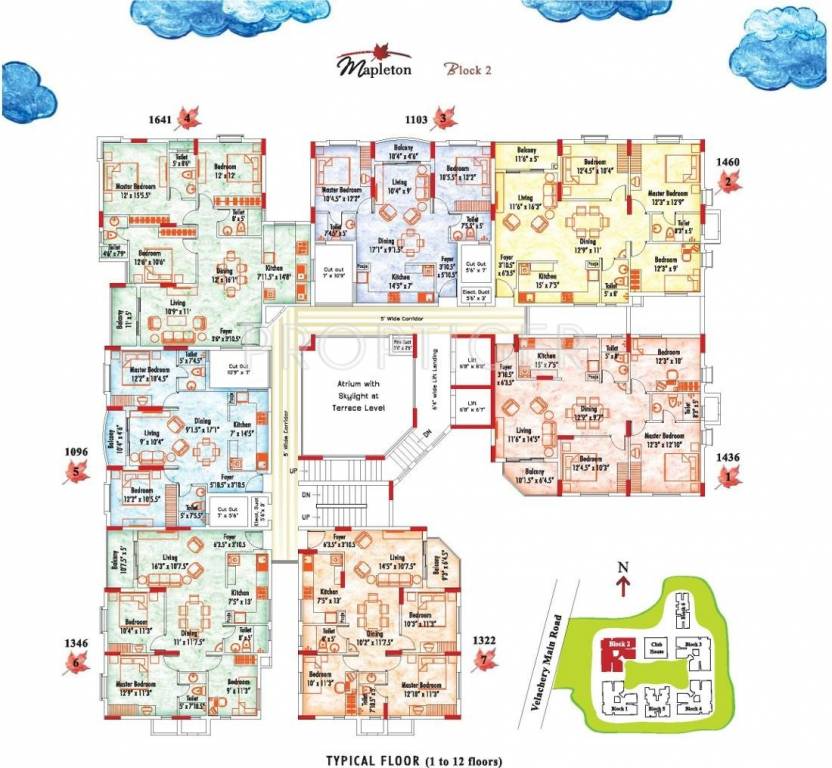 Images for Cluster Plan of Appaswamy Mapleton