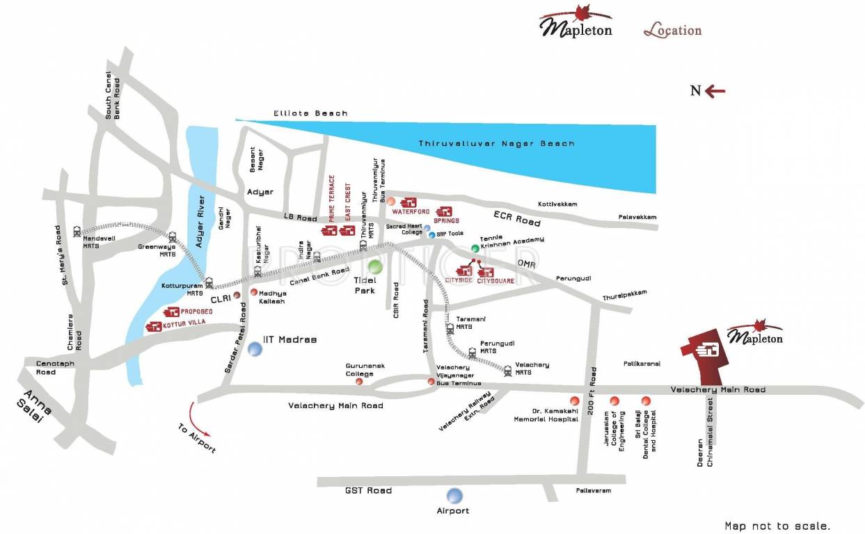 mapleton Images for Location Plan of Appaswamy Mapleton