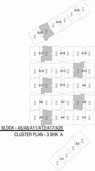 Images for Cluster Plan of Vatika City Homes Images for Cluster Plan of Vatika City Homes