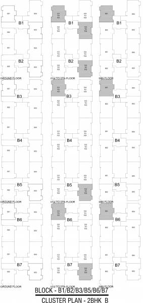 Images for Cluster Plan of Vatika City Homes Images for Cluster Plan of Vatika City Homes