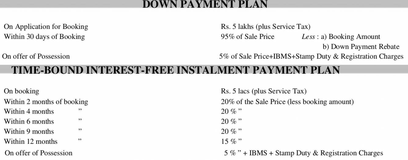 Images for Payment Plan of DLF New Town Heights Payment Plan