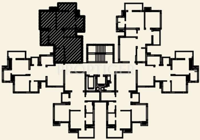  carnation residency Images for Cluster Plan of Orris Carnation Residency