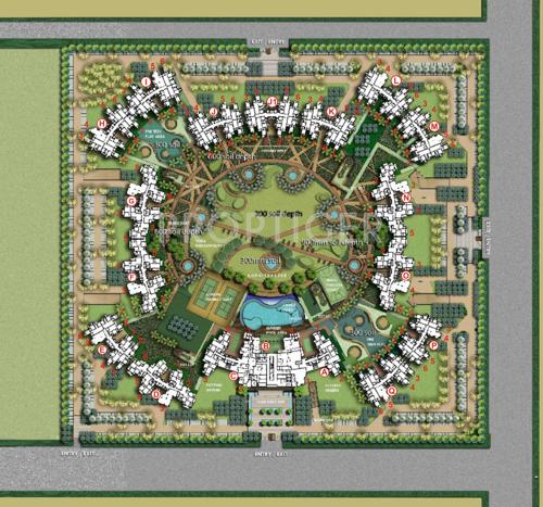  blossom-county Images for Layout Plan of Logix Blossom County