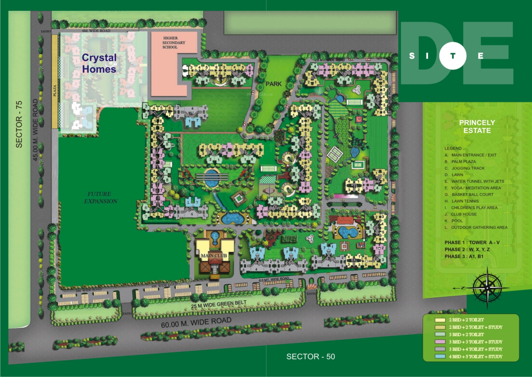 Amrapali Silicon City in Sector 76, Noida Price