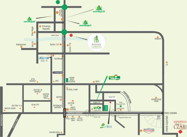 Images for Location Plan of Supertech Eco Village 1