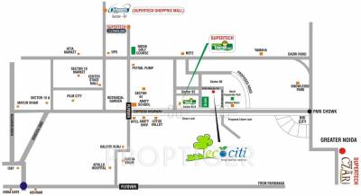Images for Location Plan of Supertech Ecociti Images for Location Plan of Supertech Ecociti