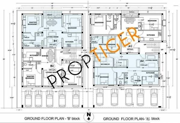 Images for Cluster Plan of Aishwarya Properties Bangalore Gardens