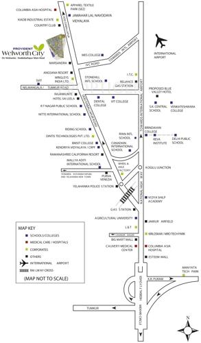 Images for Location Plan of Provident Welworth City welworth-city Images for Location Plan of Provident Welworth City