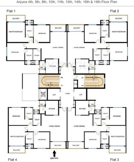 Images for Cluster Plan of Godrej Palm Grove