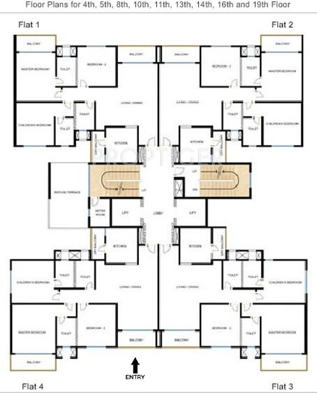 Images for Cluster Plan of Godrej Palm Grove
