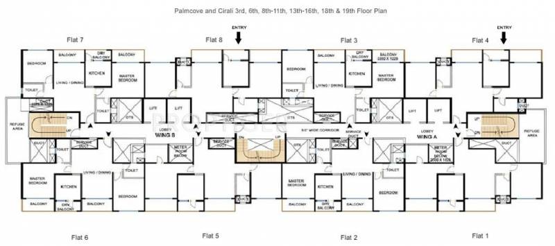 Images for Cluster Plan of Godrej Palm Grove