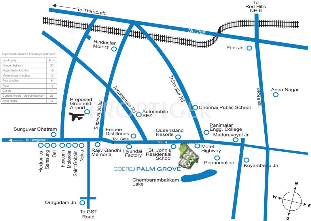  palm grove Images for Location Plan of Godrej Palm Grove