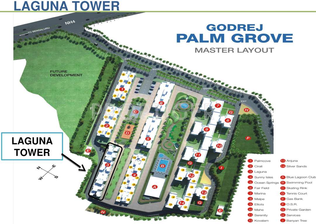  palm grove Images for Master Plan of Godrej Palm Grove