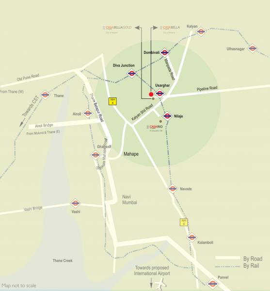 Images for Location Plan of Lodha Casa Bella Gold