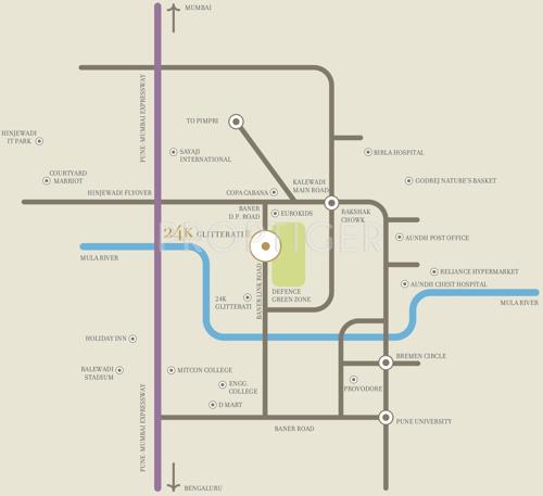 Images for Location Plan of Kolte Patil 24K Glitterati 24k-glitterati Images for Location Plan of Kolte Patil 24K Glitterati