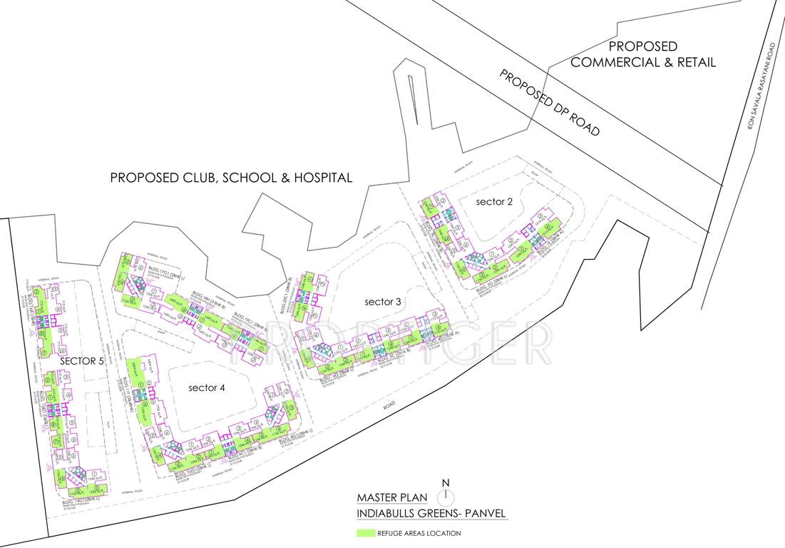 Images for Master Plan of Indiabulls Greens