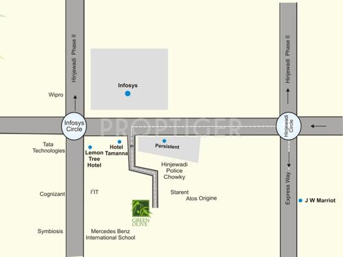 Images for Location Plan of Kolte Patil Green Olive