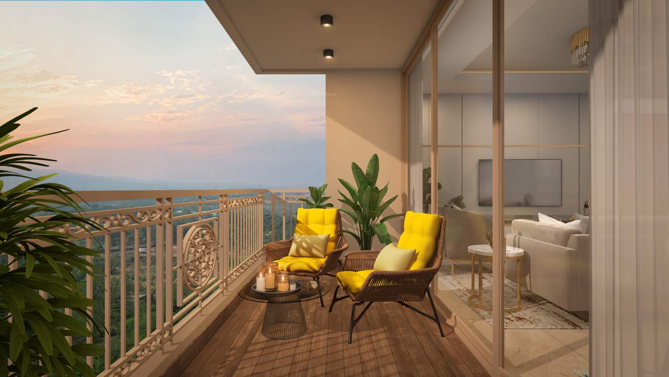  the arena hiranandani fortune city Balcony