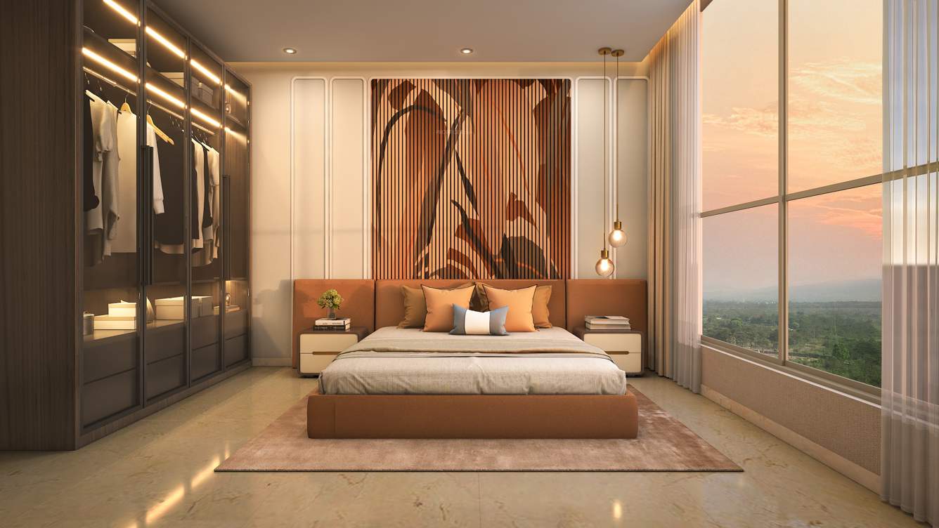  the arena hiranandani fortune city Bedroom