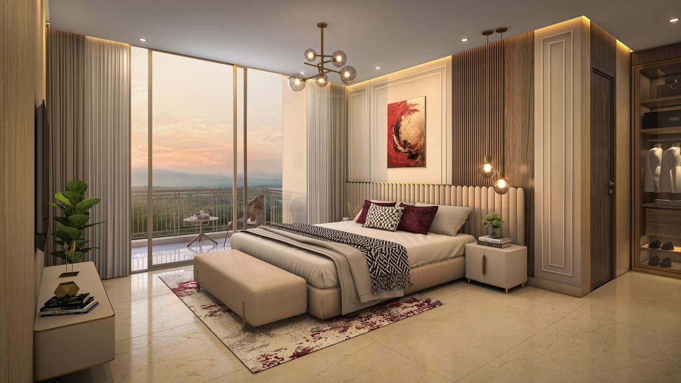  the arena hiranandani fortune city Bedroom